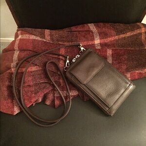 Eddie Bauer sling bag wallet cross body purse